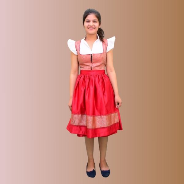 Luxury Dirndl Dress | Bavarian Silk & Lace Gowns